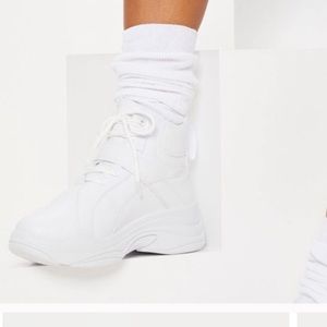 chunky high top sneakers